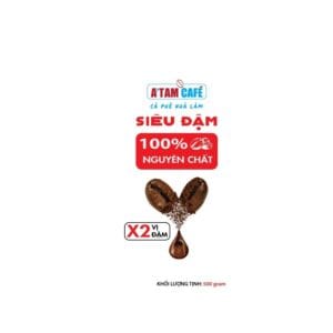 atam cafe cà phê siêu đậm x 500 gram